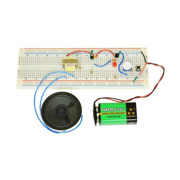 Basic Electronic Experiments with Bredboard