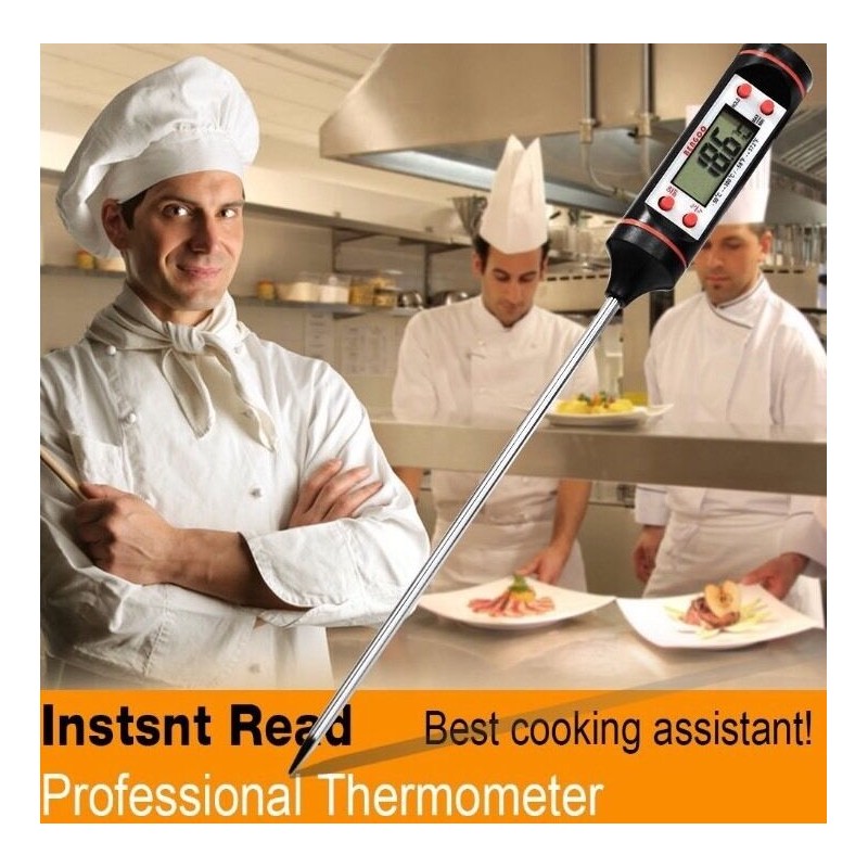 Bengoo Cooking Thermometer for Food, Meat, Grill, BBQ, Milk, Candy..