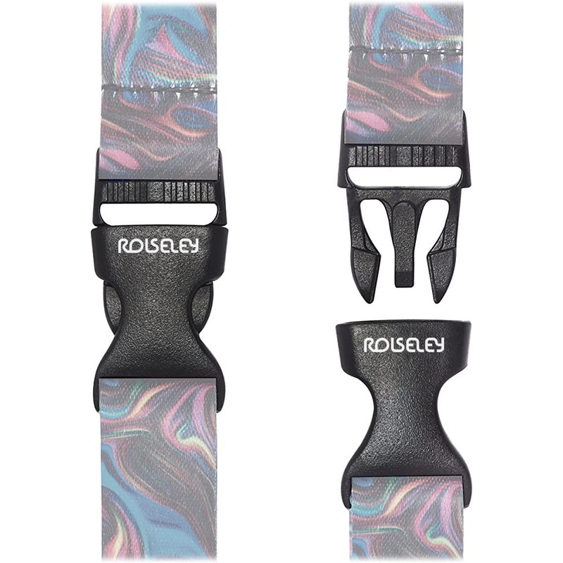Rolseley Multicoloured Lanyard Neck Strap with Safety Clasp and Swivel