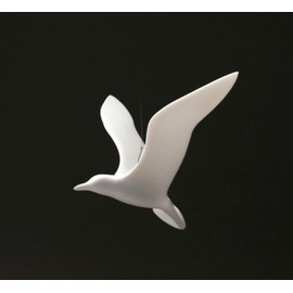 Seagull Mobile by John Perry Upwing Hovering Statue 14in Wing-span
