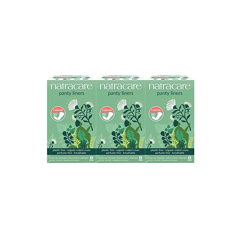 Panty Liners Curved 30ct - Panty Liner ( Pack of