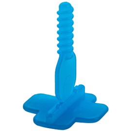 Brunoplast NIVIFIX 250 x Gewindelaschen gerade (Basis/Standard) "blau", Fliesen Nivelliersystem 3mm Fuge, 3mm Abstandshalter, verlegen von Wand- und Bodenfliesen Fliesen Verlegehilfe mit Zuglaschen