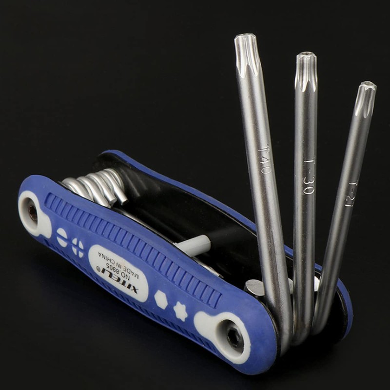 8PCS Precision Screwdriver Set Multifunctional Folding Repair Tool Kit Phillips
