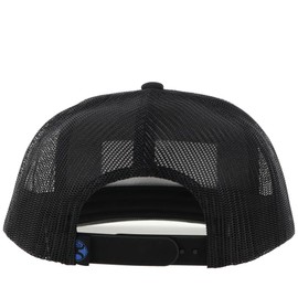 HOOEY Men's Wright Brothers Adjustable Snapback Hat (US, Alpha, One Size, Black/Black)