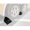 MaxxHaul 80681 Rubber Wheel Chocks 2-Pack – Heavy Duty, All-Weather,