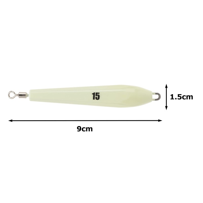 Major Craft BE-SINKER 15#1 Big Eye Toy Rig Sinker No.