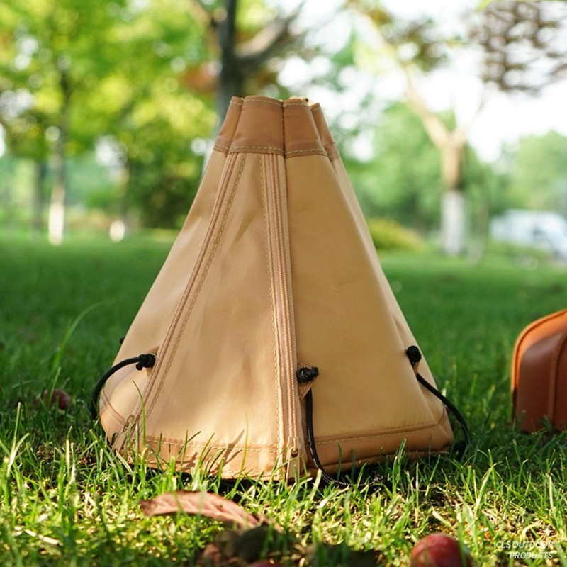 Outdoor Camping Tent Tissue Box Foldable Portable Tissue Box Portable