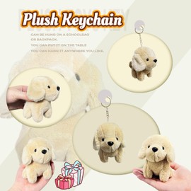 Cute Dog Stuffed Animals for Girls and Boys, Mini Kawaii Puppy Plushies Toy, Puppy Plush Toys Kids Keychain, Small Stuffed Animal for Kids and Toddlers Party Favors, Classroom Prizes