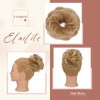 Elailite Messy Hair Buns Scrunchy Updo HairPiece Real Remy Human