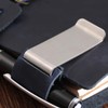 Leather Clip Leather Pen Holder for Hobonichi Weekly Planner with