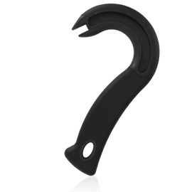 Easy Open Ring Pull Can Opener, J Hook Can Opener Pull Tab with No-Slip Grip for Seniors Kids Weak Hands Manual Soda Beer Pop Top Tin Bottle Jar Lid Lifter Tool (Blue)