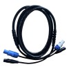 Cable De Alimentación Y Dmx Compatible, Juego De Cables Dmx