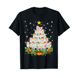 Ugly Christmas Sweater Day Funny Sheep Christmas Tree T-Shirt