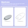 sourcing map 4Pcs Blind Cord Weight, 91mm Curtain Blinds Handles