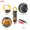 CEM Digital Clamp Meter with O-Shaped Jaw, Auto-ranging Voltage Tester