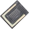 Genuine Tegu Lizard Skin Magnetic Money Clip Wallet (3 Card