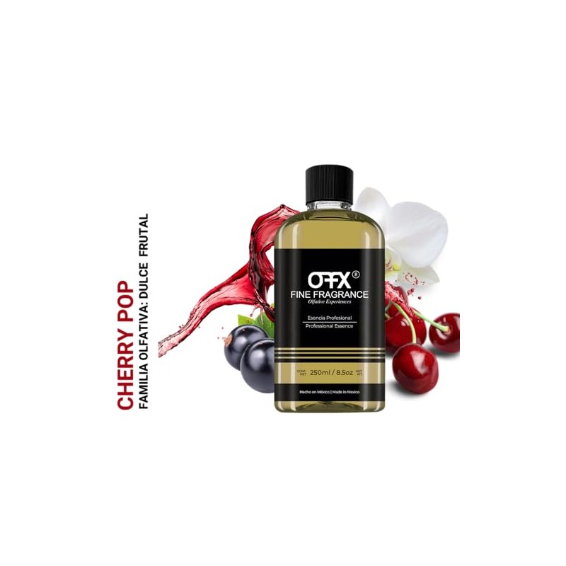 Esencia Cherry Pop de 250ml, esencia de uso profesional, ultra