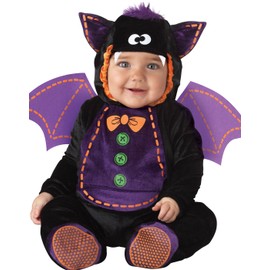 InCharacter Costumes Baby's Baby Bat, Black/Purple, X-Small