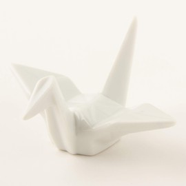 TAMAKI T-753347 Chopstick Rest, White, 2.0 x 2.4 x 1.2 inches (5 x 6 x 3.1 cm), Made in Japan