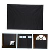 CAXUSD Blackout Curtains Portable Room Darkening Shades for Bedroom Window