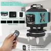16 Lines Laser 360 Level Self Leveling, 4x360° Professional 4D