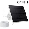 1-Pack 6W Solar Panel for Ring Camera Outdoor Wireless, Fast
