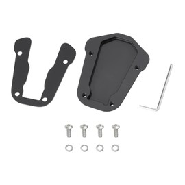 Side Stand Extension for Motorcycles Compatible with Honda CRF300L (2021-2024) Black