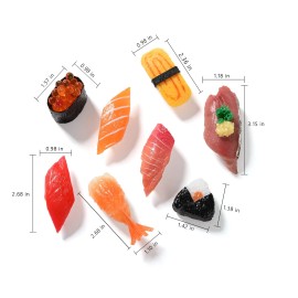 HEY FOLY Cute Sushi Fridge Magnet Japenese Food Fun Magnets for Refrigerator Whiteboar...