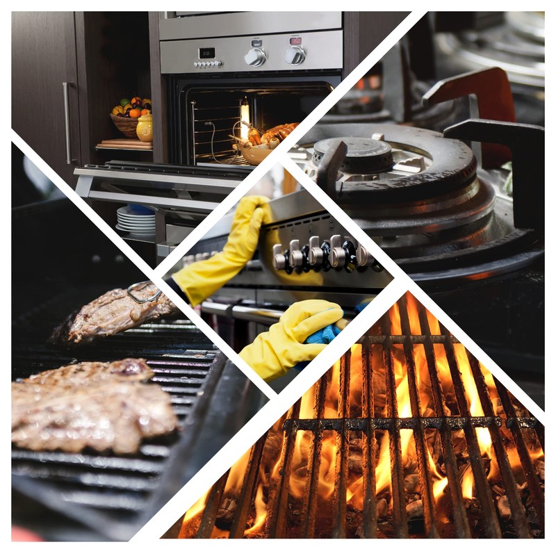 Blysk Oven & Grill Cleaner (2pack) heavy duty, fast penetrating,