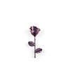 Forging Art Bcn Hand Forged Eternal Wrought Iron Rose (Purple)