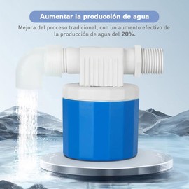 2RIYADH Válvula de Flotador de Agua Automática, Interruptor de Control de Nivel de Agua, Instalación Interna, Fácil de Desmontar e Instalar, Duradero, No Se Oxida (Entrada de Aagua Lateral, 3/4 Pulg)