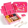 Swkien Children's Lunch Box with Compartments, 1300 ml Bento Box