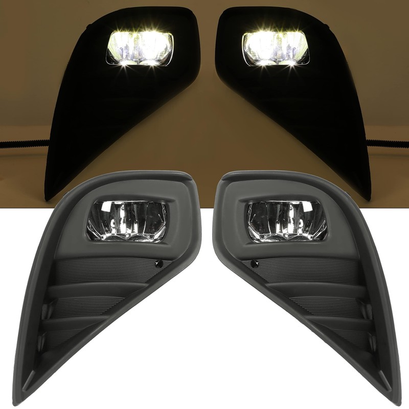 HECASA Pair LED Fog Lights Compatible with 2020 2021 2022