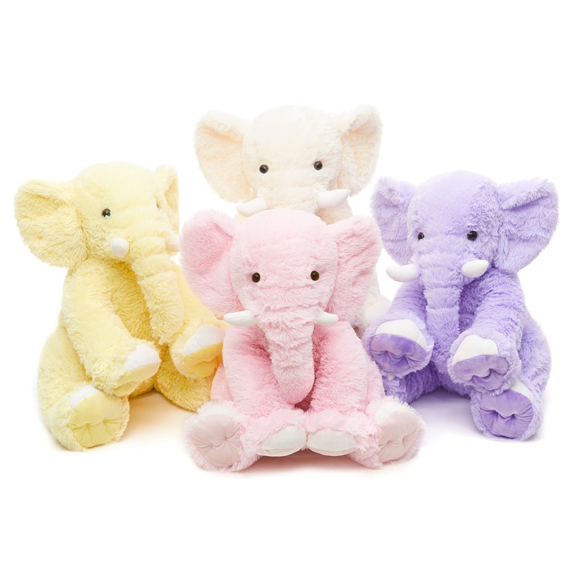 MorisMos Large Elephant Stuffed Animal, 19.6inch Soft Stuffed Elephant Plush