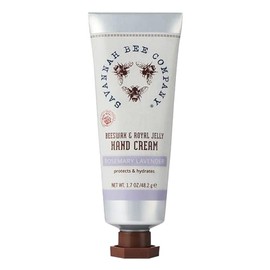 Crema de manos de cera de abeja Savannah Bee Company - Crema reparadora hidratante para manos