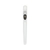 ERA White Maxim Inline Locking Window Handle with Black Button