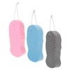 NOLITOY Lightweight Baby Bath Sponges 3 Pack Scrubbers for Boys