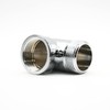 DOJA Barcelona Threaded Fitting 90º Brass Chrome-Plated 1 Inch Male