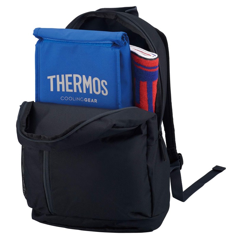 Thermos Sports Cooler Bag 3L Blue Silver with Ice Pack