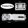 4 Inch Hasp and Staple, Door Latch Gate Lock Heavy