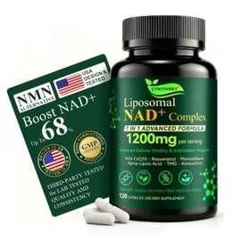 Suplemento Nad Resveratrol Antioxidante Salud 1000 120 Potencia Ingredientes Estados Unidos