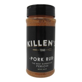 Killen's Killens Gourmet Pork BBQ Rub, One 12.5 Ounce Shaker Bottle