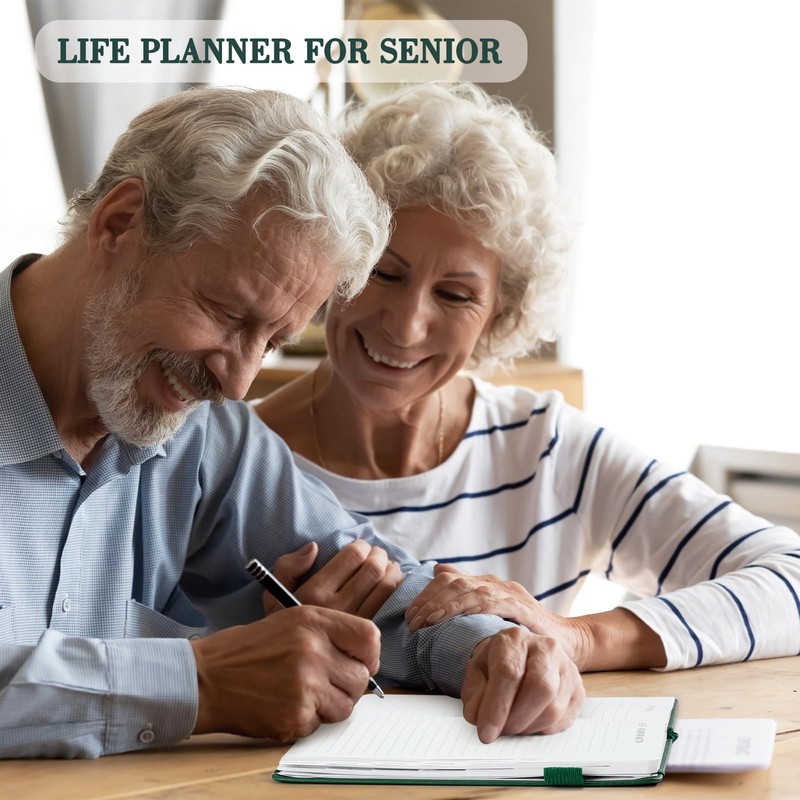 JUBTIC End of Life Planner, Death Planner Organizer with Labels