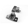Berta 2-Pack Frameless Soft-Close Cabinet Hinges, 3D Adjustable Clip-On with