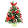 Christmas Concepts® 30cm (12") Frosted Christmas Tree With Red Decorations