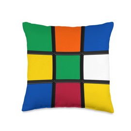 CUBING PILLOW - for those who know How to Solve a Cube Throw Pillow