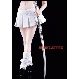 TFTOYS 1/6 Scale Metal Sword For 12" TBLeague Hot Toys PHICEN VERYCOOL Figure USA