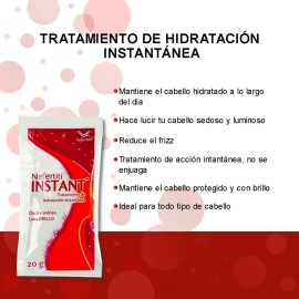 Kit Tratamiento Para Cabello Hidratacion Instantanea 3pzas