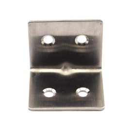 (10 Pieces) Angle Connector Corner Brackets Stainless Steel L Shape Brace Brackets for Wood Shelving 40x30x30mm