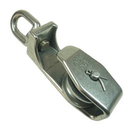 Stainless Steel Gator Block Open Pulley 2-inch 3-inch Size 2 Types 304 Stainless Steel 3-inch (75mm) 3ea